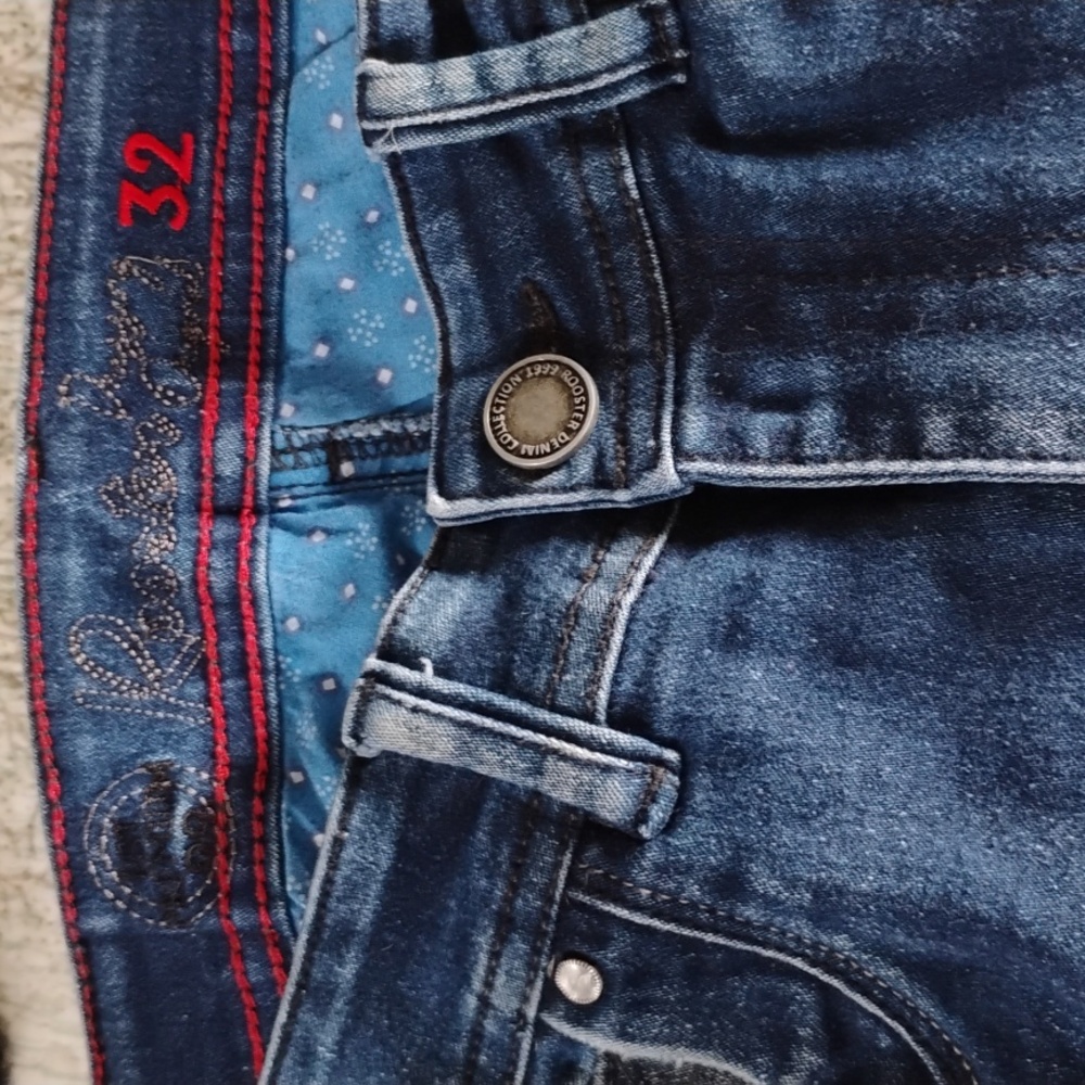 Rooster Mens Denim Jeans